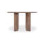 Lia Round Dining Table Dark Brown