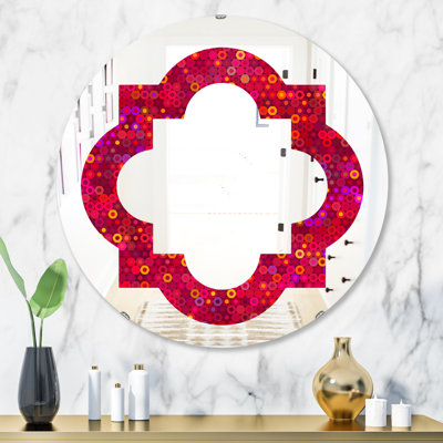 Miroir mural éclectique Quatrefoil