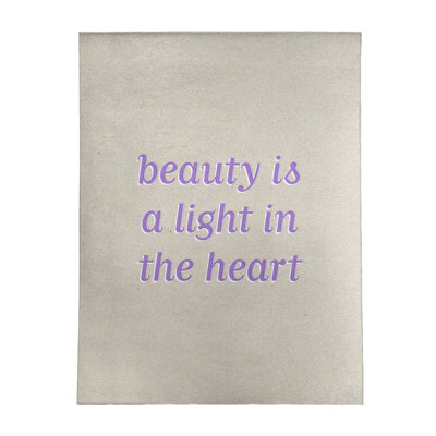 Quotes Chenille Indoor Rug