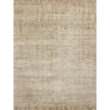 Hand Knotted Area Rug in Celadon