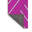 Tapis à motif géométrique violet foncé Kizer-541007536