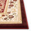 Tapis polypropylenered/beige tissé à la machine Harbert-24810490