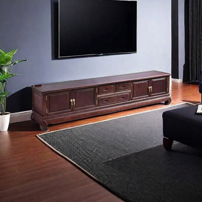 Pometia Chinese living room TV cabinet