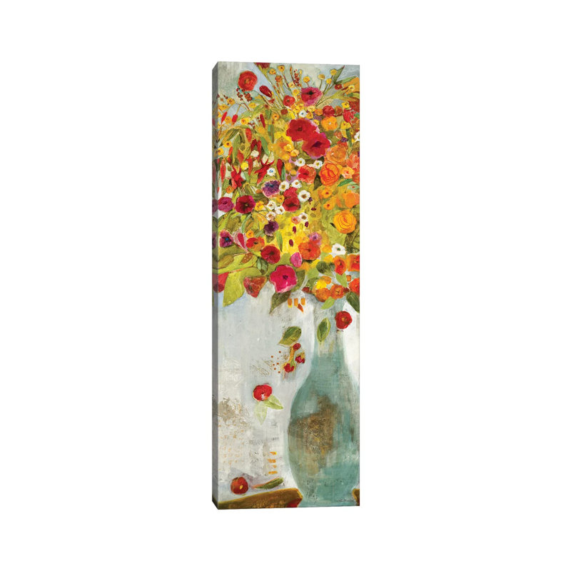 Exuberance I by Jill Martin - Wrapped Canvas Panoramic Print, 30.48 cm H x 91.44 cm W x 3.175 cm D