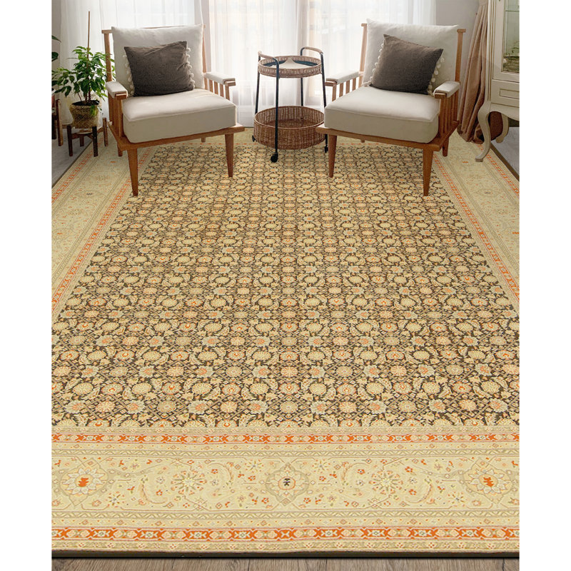Hand Knotted Wool Indoor Rug