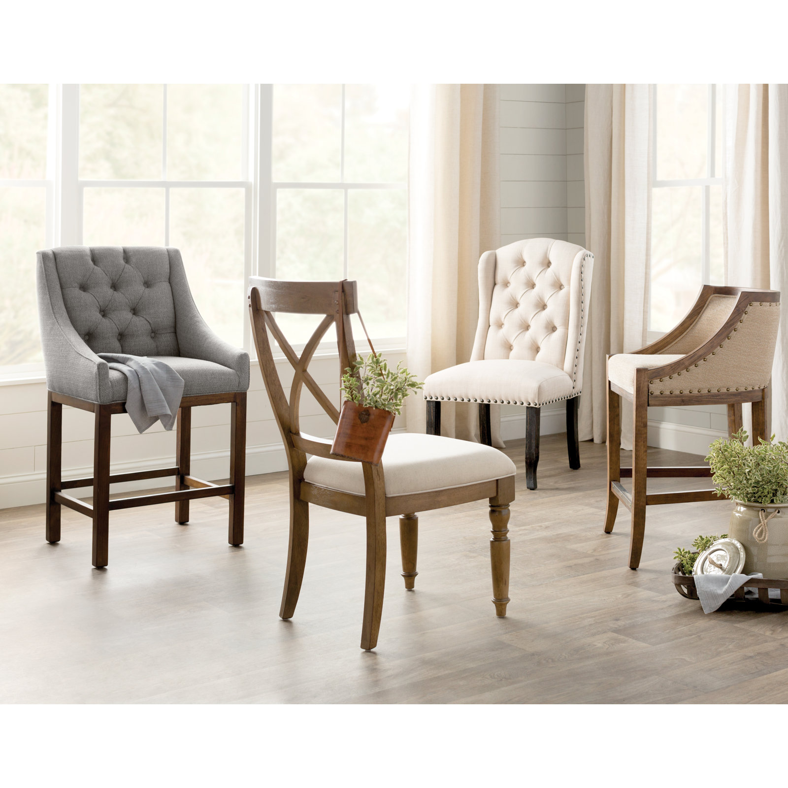 Celestial Bar Stool, Bar Stool (30" Seat Height)