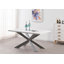 Devries 6 Person Dining set - a Rectangular Wooden Dining Table with Metal Legs and a Set of 6 Quilted Velvet Dining Chairs for Dining Room - Modern Dining Table Set-74212713-74212710-74212709