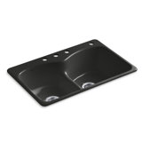 Langlade® 33" L x 22" W Drop-In Kitchen Sink