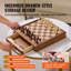 Jeu d'échecs en bois massif L 15 po VEVOR