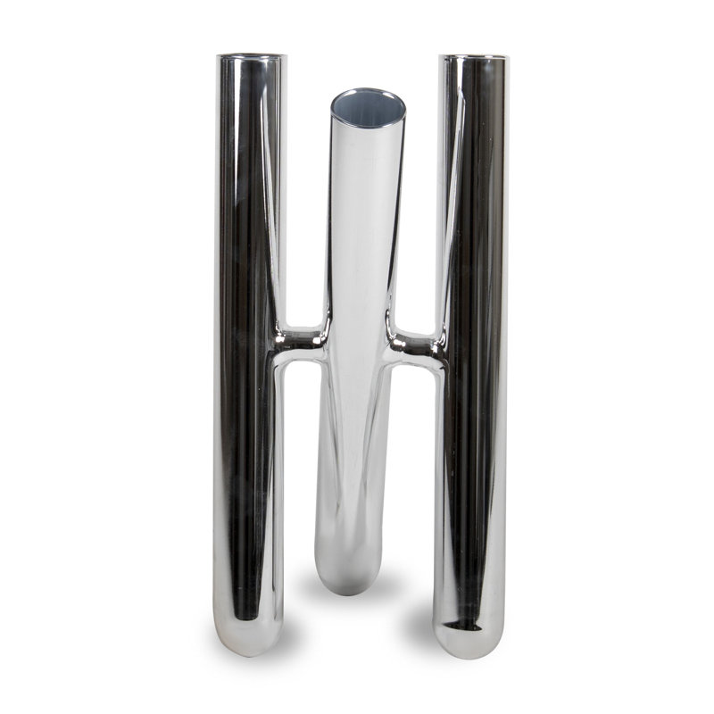 Vase en verre Calliope, Argent