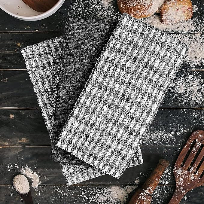 Tea Towel Kitchen Towel, Black