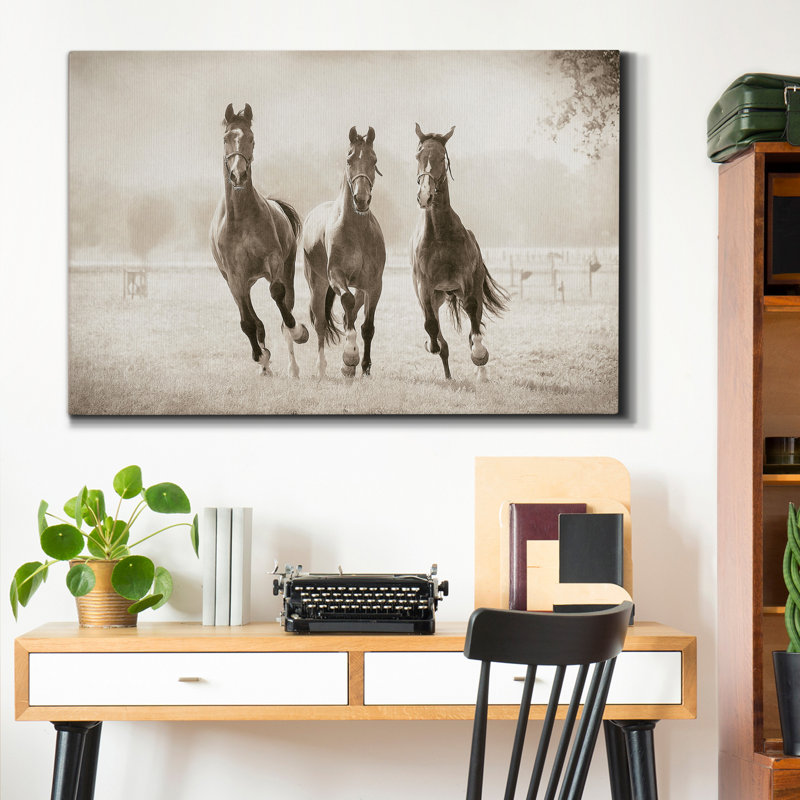 The Young Ones - Reproduction de photo sur toile tendue, H 60 po x l 40 po x P 1 po