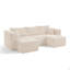 Canapé modulaire compact en velours côtelé-1426791119