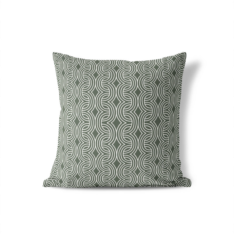 Coussin Child, Chimichurri / vert, H 18 po x l 18 po