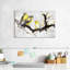 Canaris sur une branche sur toile-1735441220