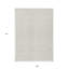Tapis intérieur lavable à motif géométrique 9 pi x 12 pi beige