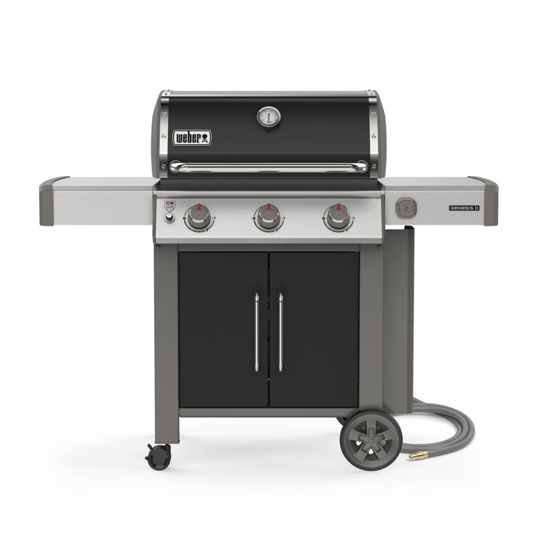 Genesis II® E-315 Gas Grill, Natural Gas, Black