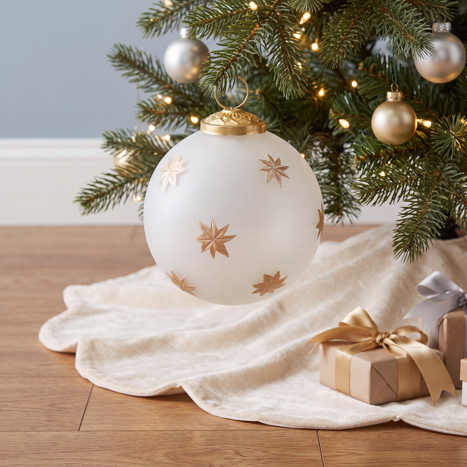 Handmade Bauble, 6" H x 6" W x 6" D