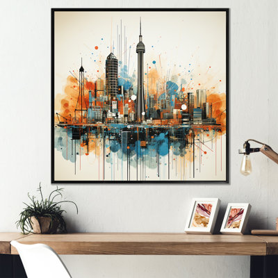 Atlanta Cityscape Sunset III - Atlanta Wall Art