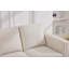 Canapé en tissu beige 57,9 po-2086635061