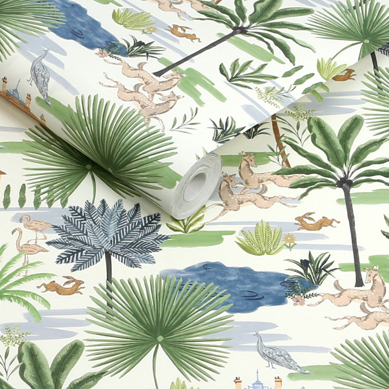 Joules Country House Garden Wallpaper