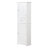 Tall Bathroom Storage Cabinet, Freestanding Storage Cabinet With Drawer And Adjustable Shelf, MDF Board With Painted Finish-35392350