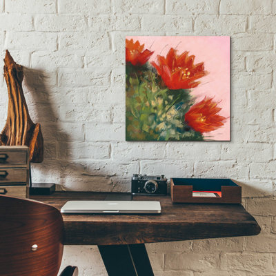 «Blooming Succulent IV» par Carol Rowan