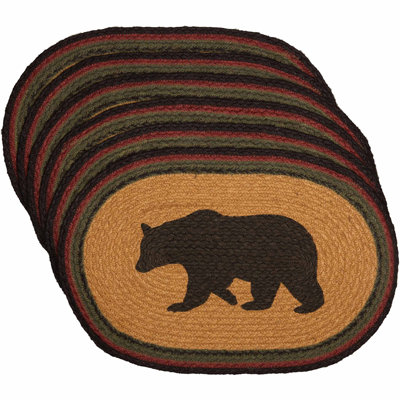 Wyatt Jute No Pattern Oval Placemat