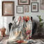 Faded Florals - 1 Piece Premium Blanket-99076918