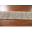 Tapis de couloir oriental gris Oushak 3 x 10