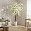 Faux Cherry Blossom Tree Plant in Fiberstone-1470986132