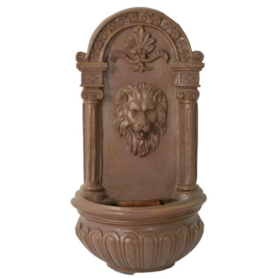 Schaper Lion Hanging Wall Fountain