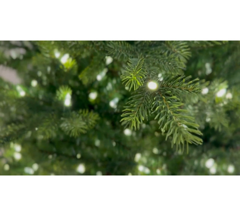 7.5' Green Welch Fraser Fir Artificial Christmas Tree with Metal Stand