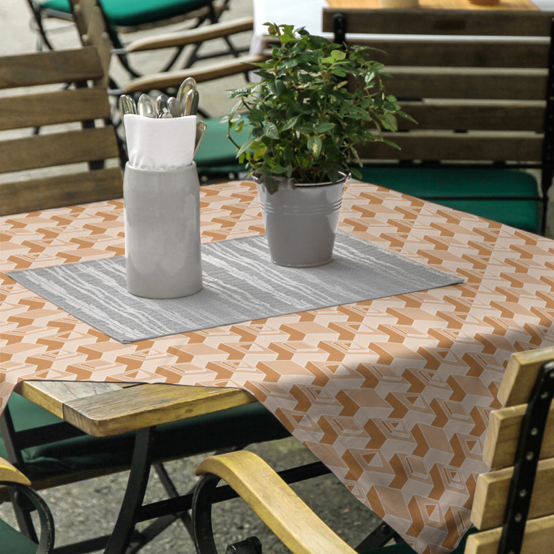Nappe de gratte-ciels classiques, Orangé