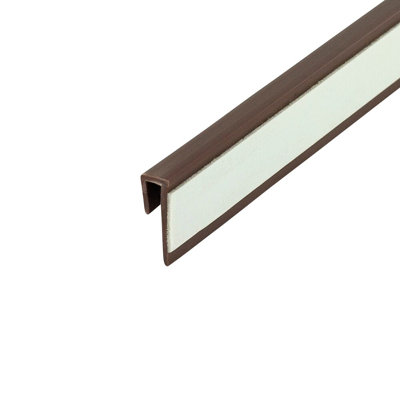 PVC 1/8 po | Capuchon moulé avec adhésif | Pro Pack Plus: (25) pièces de 8 pieds de long