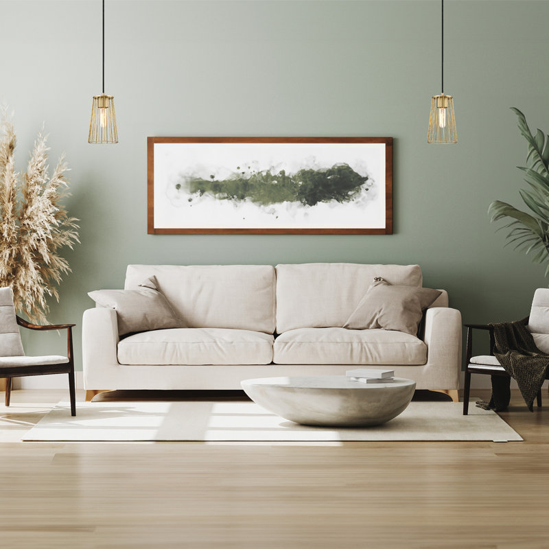 Winda 1 - Light Brushed Gold Single Pendant