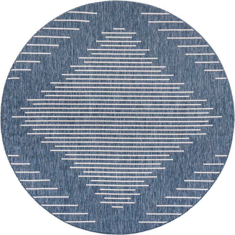 Wallington Geometric Indoor Rug, Round 7'10"
