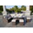 Gessell Wicker 6 - Person Patio Conversation Set with Cushions