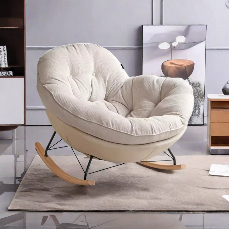 Chaise berçante en escargot de qualité