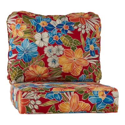 Outdoor 2-Piece Deep Seat Cushion Set