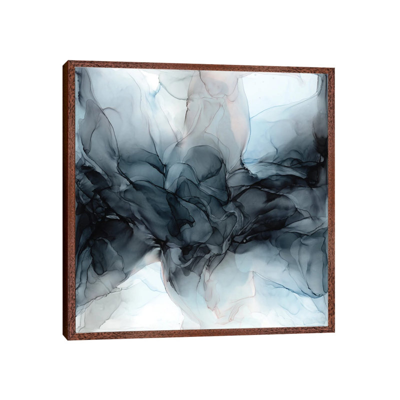 Thundercloud by Elizabeth Karlson - Print on Canvas, 66.04 cm H x 66.04 cm W, Brown Framed