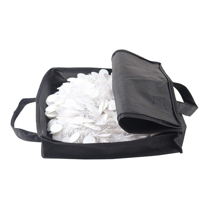 Arbre de Noël 5 pi Tinsel - Arbre de Noël escamotable pliable avec sac