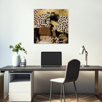 Art abstrait abstrait contemporain Safari Iii