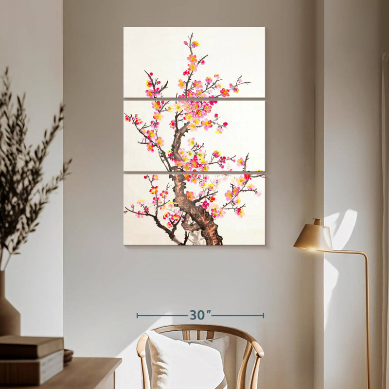 Harnek Plum Tree, 65" H x 42" W