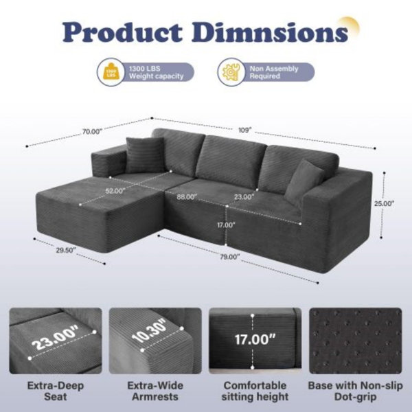 Dimensions du produit