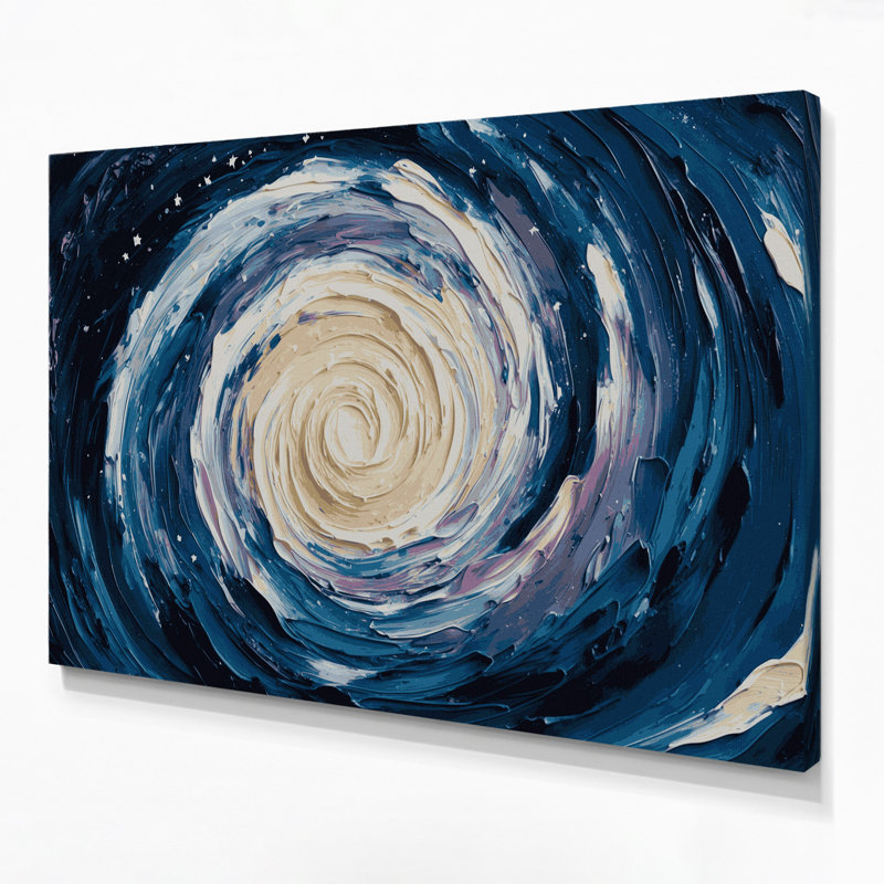 Art mural sur toile, espace galaxie de l'espace, H 11 po x l 14 po