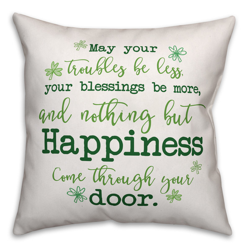 Coussin Shamrock