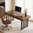 55.12'' Rectangle Computer Desk with Metal Base