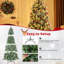 Arbre de Noël artificiel lumineux 7,5 pi