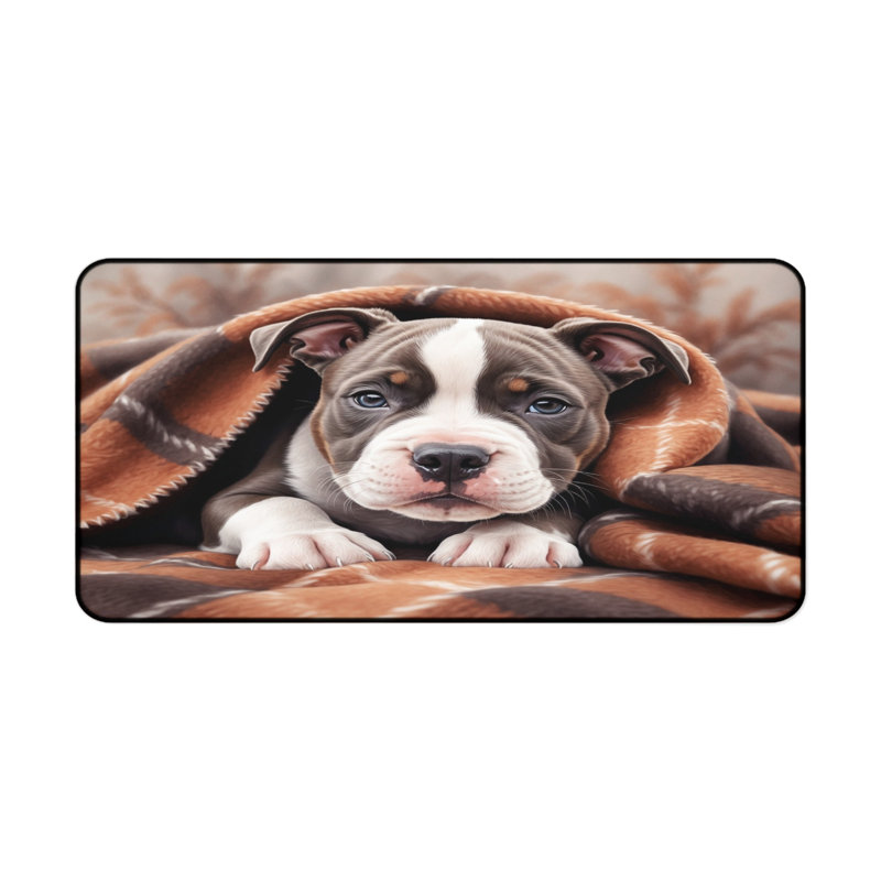 Polyester Desk Pad, 14.4x12.1
